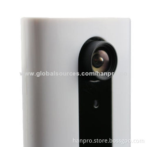 Wireless IP Camera, Supports 32GB, 5V DC/2A Power Adapter, Sized 50 x 17 x 87mm